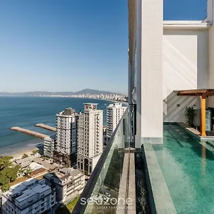 Mhfbs - Edificio Moderno C/ Piscina Vista Mar Em Itapema